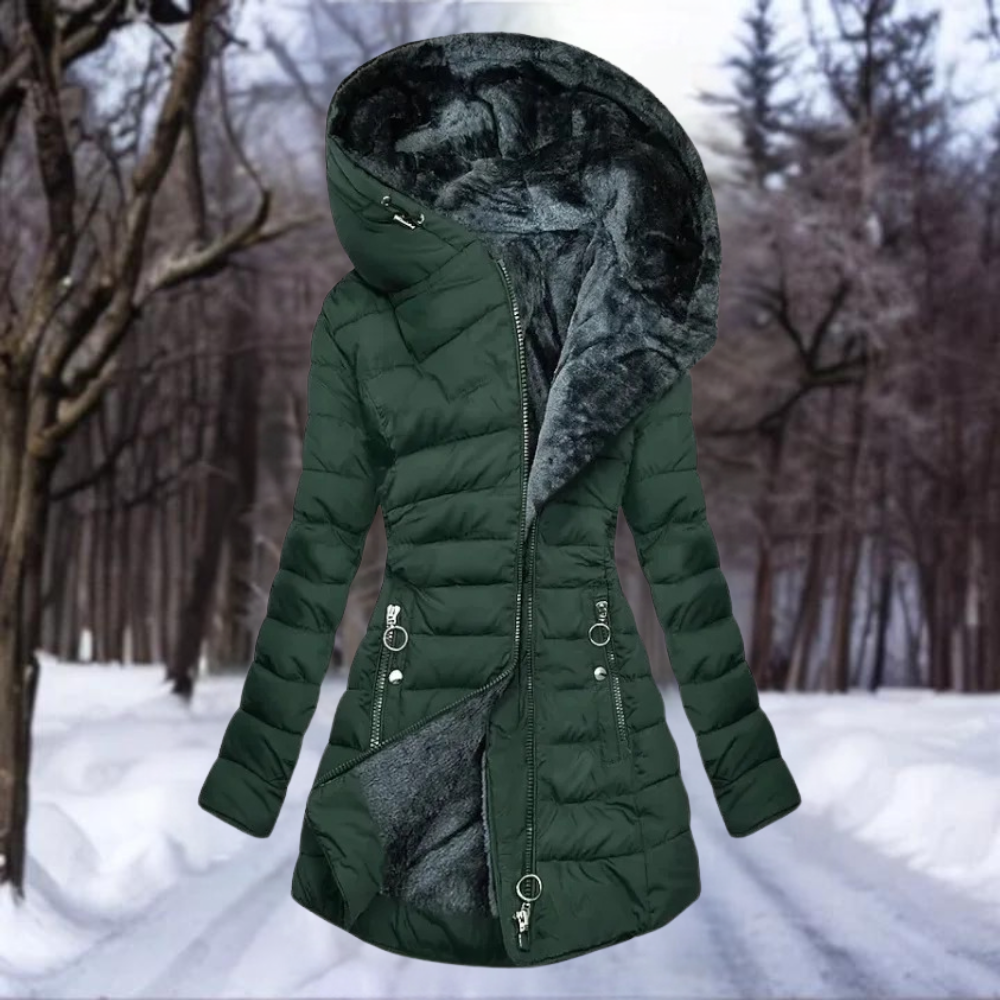 Olivia - Elegant Winter Jacket with Practical Pockets