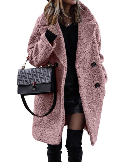 Lila – Long Plush Coat