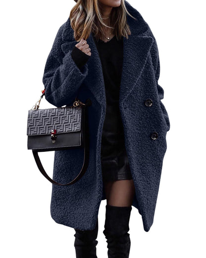 Lila – Long Plush Coat