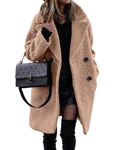 Lila – Long Plush Coat