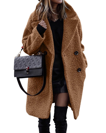 Lila – Long Plush Coat