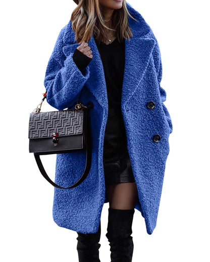 Lila – Long Plush Coat